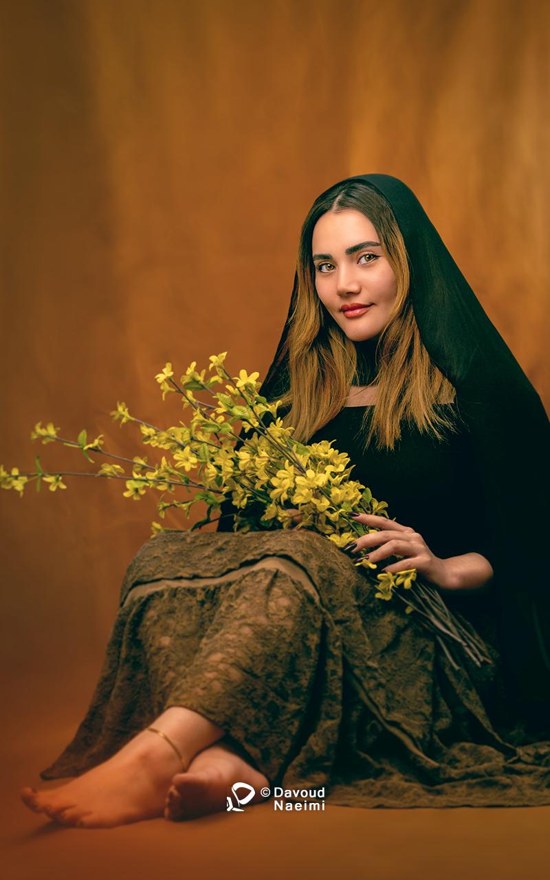 داود نعیمی، عکاس پرتره، عکاس تهران، عکاسی پرتره نقاشی گونه