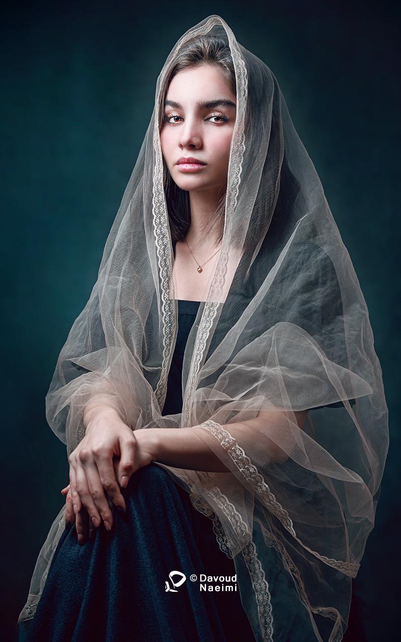 داود نعیمی، عکاس پرتره، عکاس تهران، عکاسی پرتره نقاشی گونه